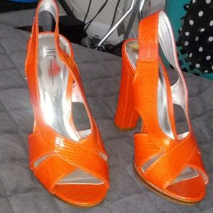 Orange Beautiful Shoes 7